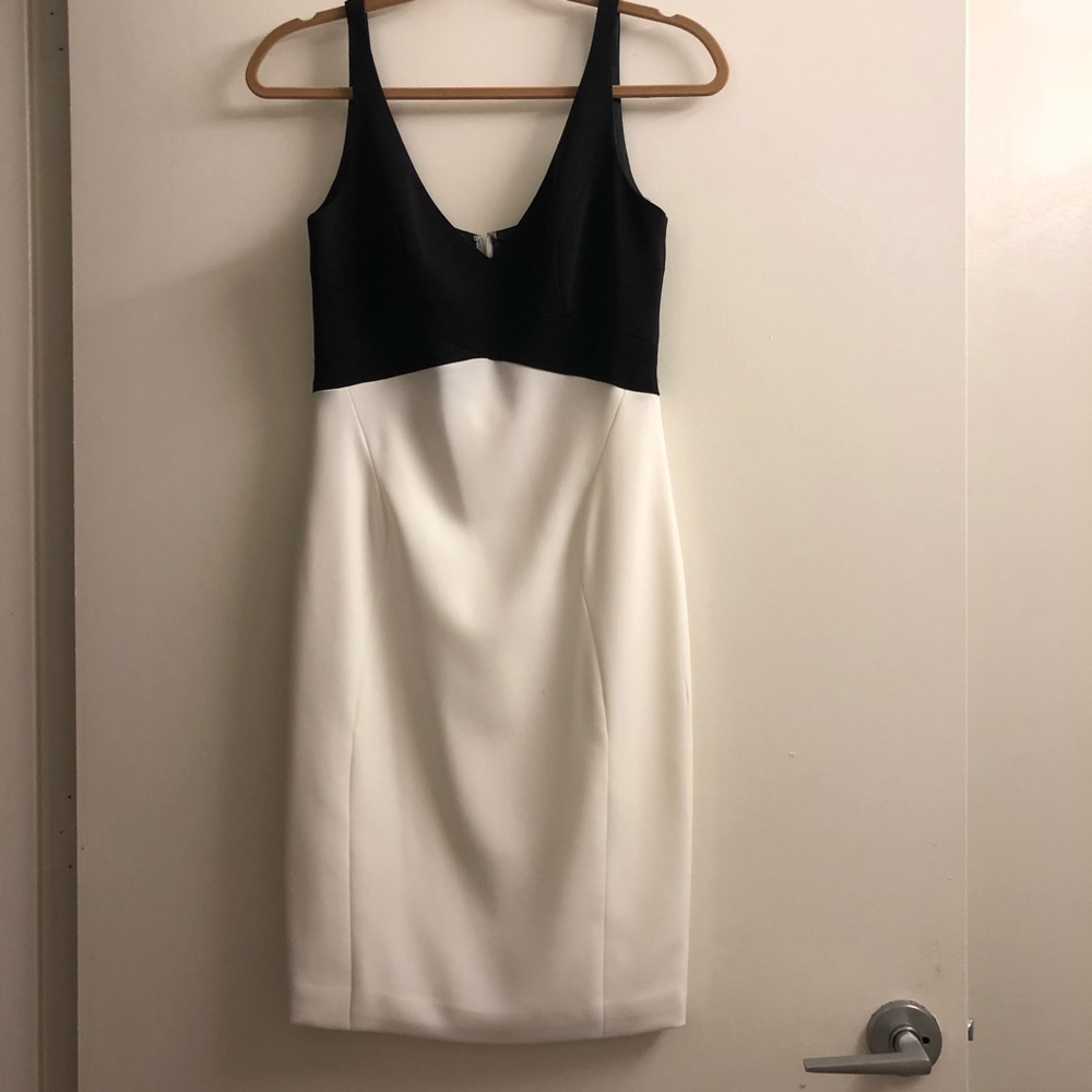 Jay Godfrey black and white dress